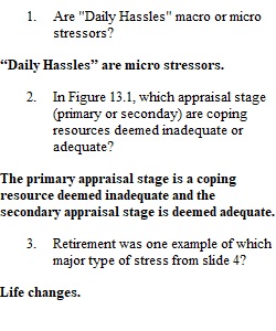 Chapter 13 Lesson Questions